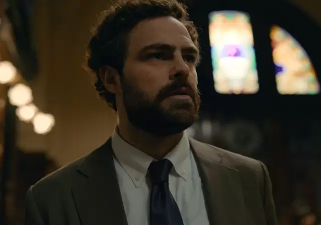 Peter Lanzani en el papel de Luis Moreno Ocampo, el ayudante del fiscal Strassera, en la pel�cula "Argentina, 1985".