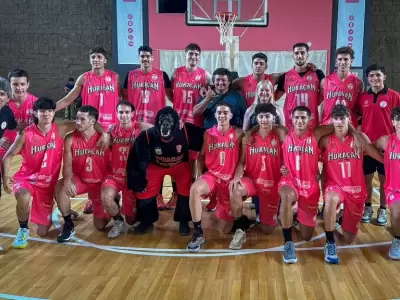 Hurac�n Las Heras B�squet jugar� la Liga Argentina/ Fuente: X