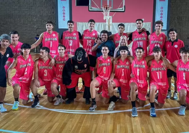 Hurac�n Las Heras B�squet jugar� la Liga Argentina/ Fuente: X