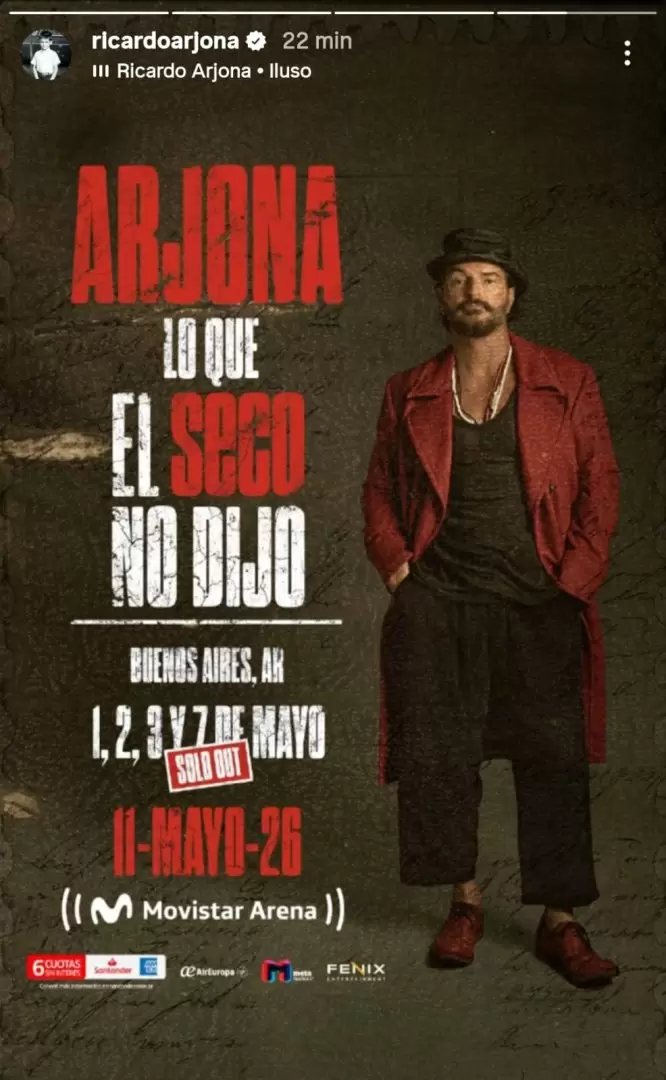 Historia Ricardo Arjona