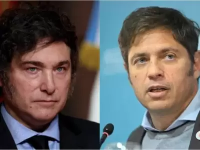 Javier Milei vs. Axel Kicillof.