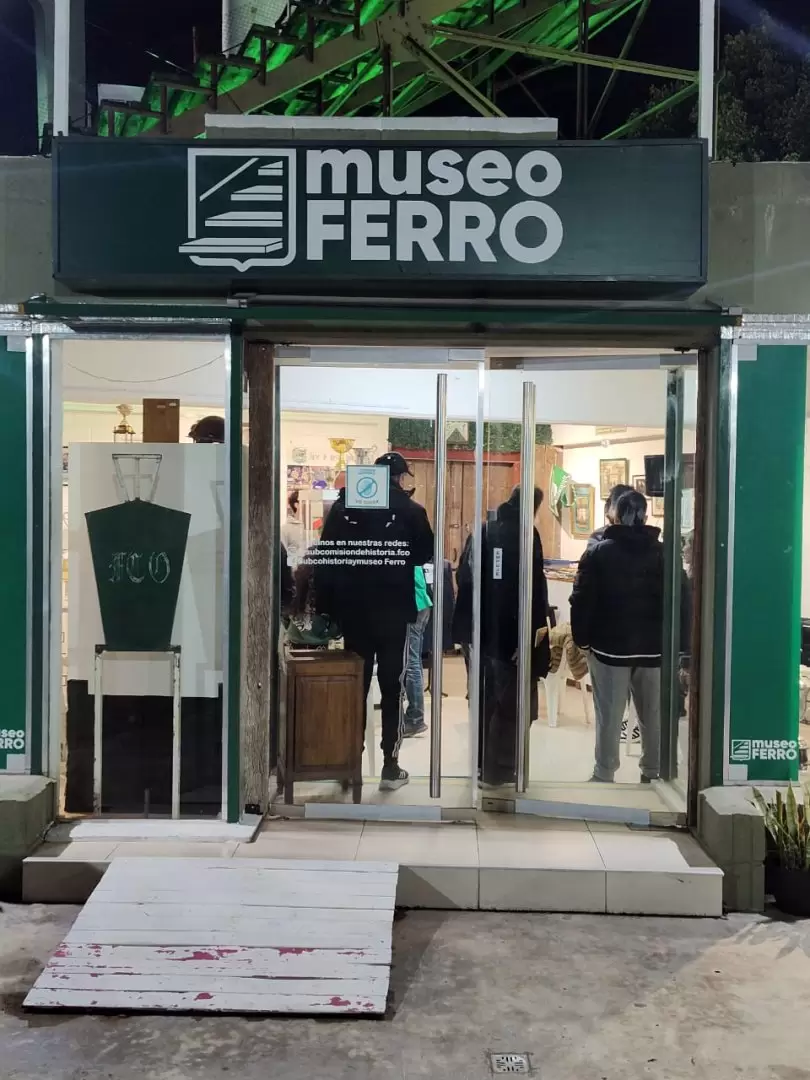 La entrada al Museo verdolaga.