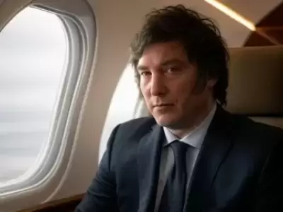 El jefe de Estado ya est� en vuelo para 36 horas vertiginosas en Estados Unidos y retornar a la Argentina.