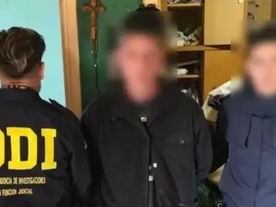 El probable autor del crimen fue detenido despu�s de haberse fugado. (Foto: gentileza de Cr�nica)