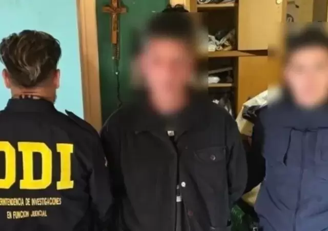 El probable autor del crimen fue detenido despu�s de haberse fugado. (Foto: gentileza de Cr�nica)