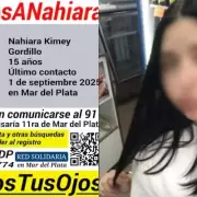 Honda preocupaci�n por la nota de una chica que desapareci� en Mar del Plata