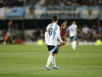 Messi se llev� todas las miradas