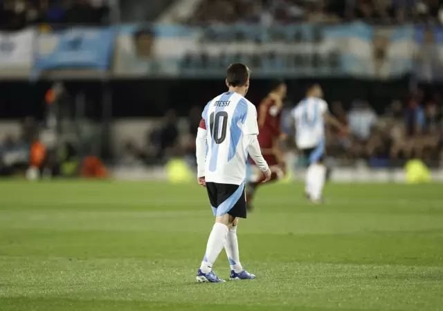 Messi se llev� todas las miradas