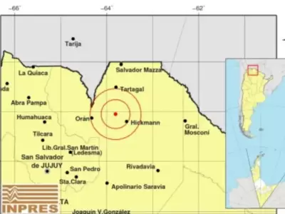 Temblor en Salta.