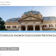 Padr�n electoral 2025: d�nde voto en la provincia de Buenos Aires