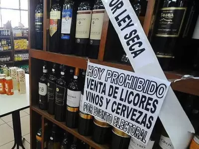 Prohibici�n venta de alcohol por veda debido a las elecciones legislativas en Buenos Aires/ Fuente: Web