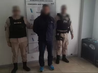 El protagonista del extra�o suceso fue detenido, aunque despu�s qued� en libertad. (Foto: gentileza 0233)