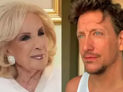 Mirtha Legrand y Nico V�zquez.