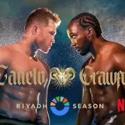�Hist�rico! Canelo vs. Crawford en vivo por Netflix: fecha, hora y cartelera completa