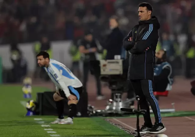 Scaloni habl� sobre la continuidad de Messi en la selecci�n.