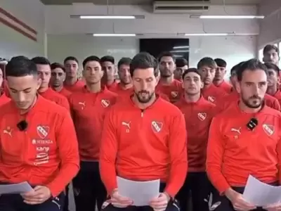 El plantel del Rojo emiti� un comunicado