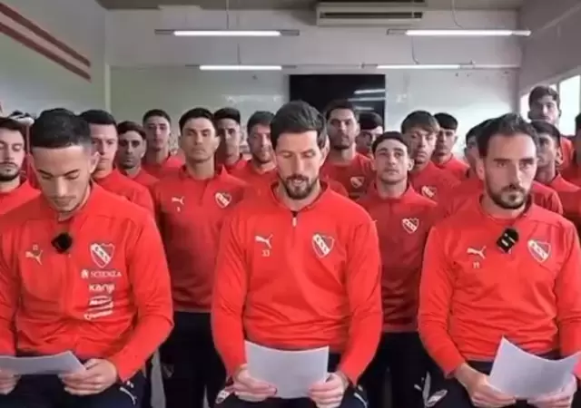 El plantel del Rojo emiti� un comunicado