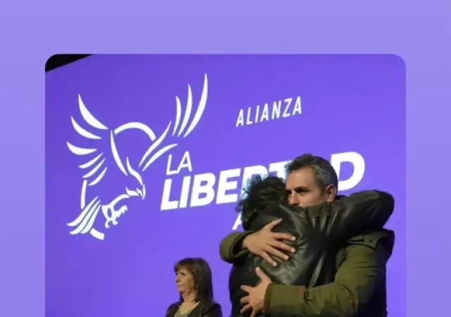 La publicaci�n de Milei junto a Mart�n Menem.