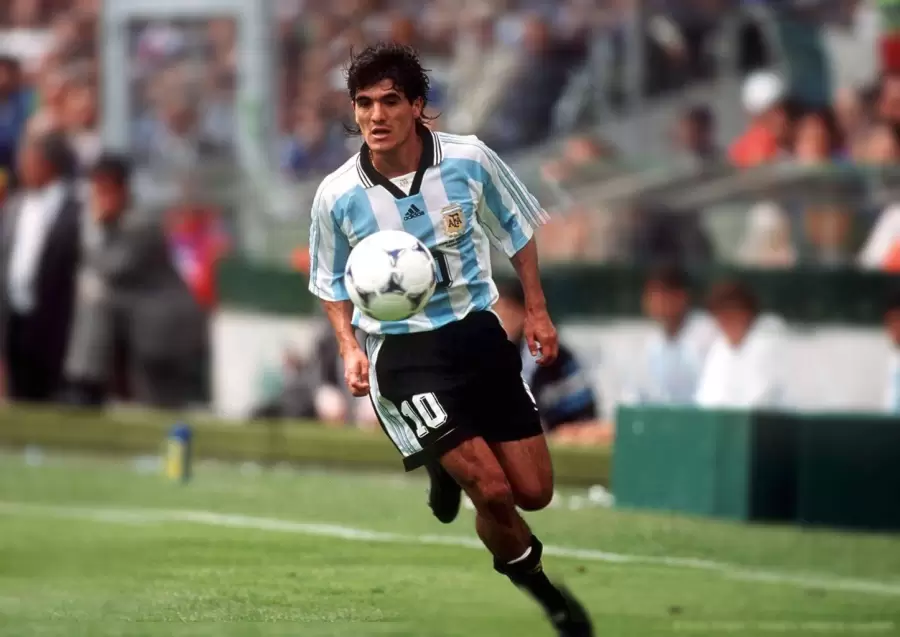 Ariel Ortega es uno de los jugadores que m�s us� la 10-