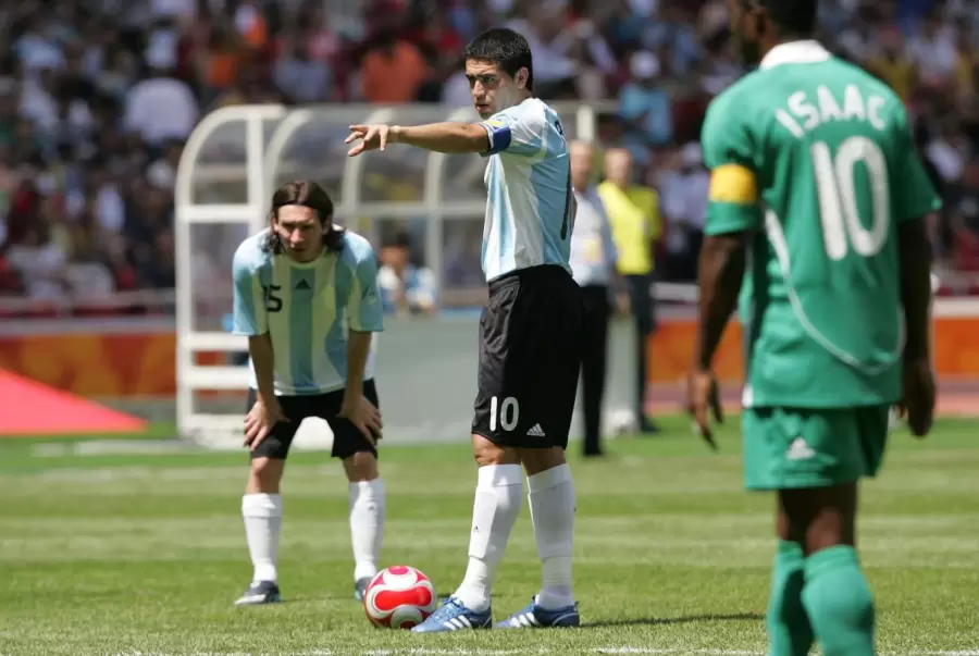 Juan Rom�n Riquelme fue el �ltimo que us� la 10 antes de Messi.