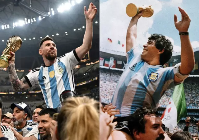 Quienes usaron la 10 de la Selecci�n Argentina.