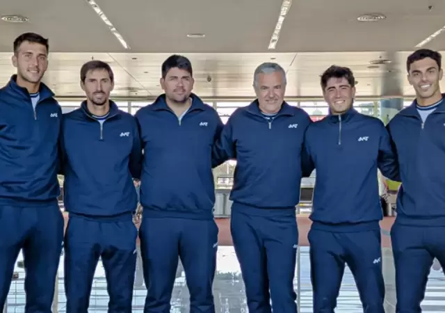 Argentina se prepara para la Copa Davis.