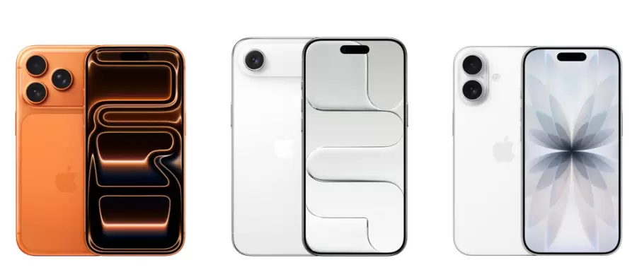 Nuevos iPhones 17.