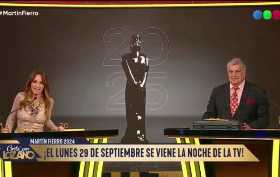 Ver�nica Lozano y Luis Ventura fueron los encargados de comunicar la lista de los nominados.