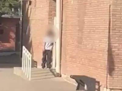 Menor entr� armada en una escuela/ Fuente: Captura de Pantalla