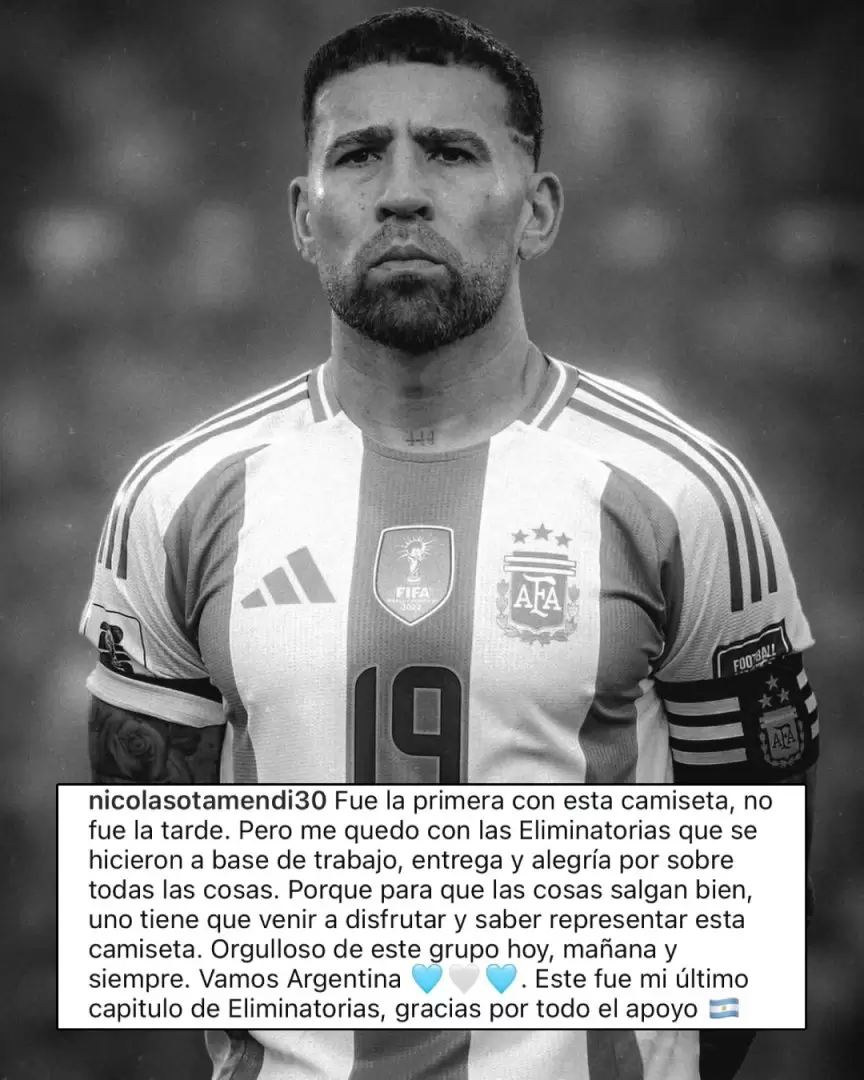 Otamendi habl� sobre su futuro y sobre River.
