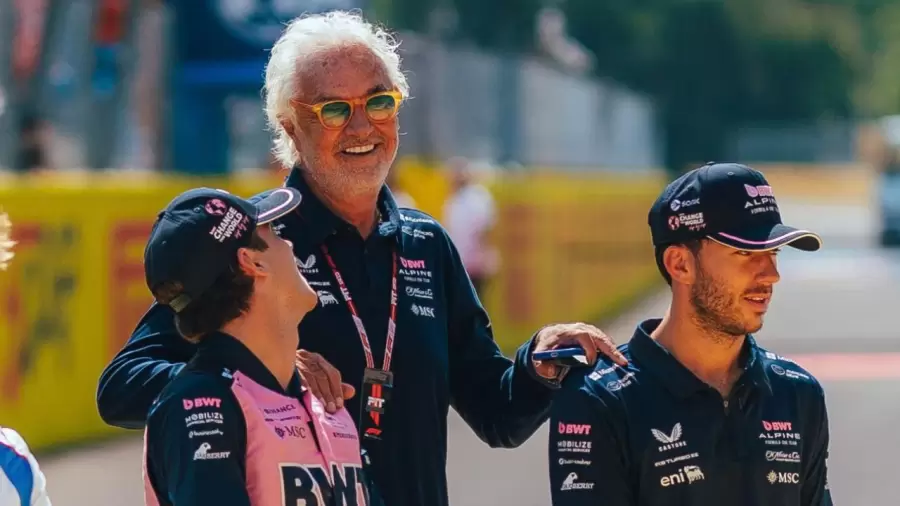 El enorme gui�o de Briatore a Colapinto.