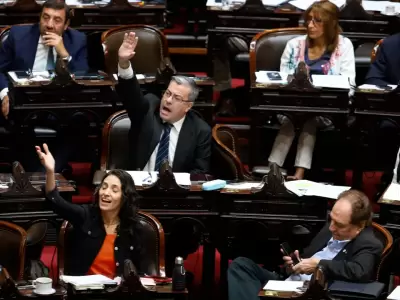 La oposici�n peronista apuntada por Benegas Lynch./