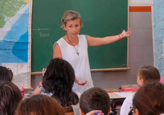 Maestra argentina.