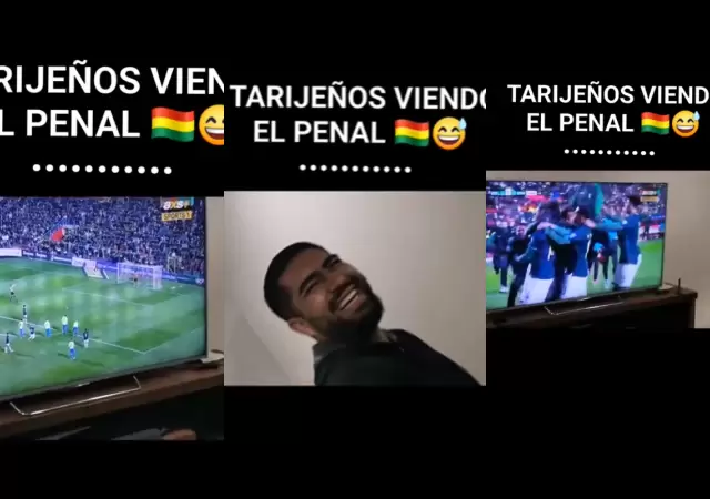 Un corte de internet convierte un penal decisivo en un momento pico para los hinchas bolivianos en Tarija.