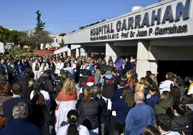 Habr� paro en el Hospital Garrahan.