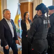 Cornejo destac� a los negociadores policiales que resolvieron el caso de La Paz
