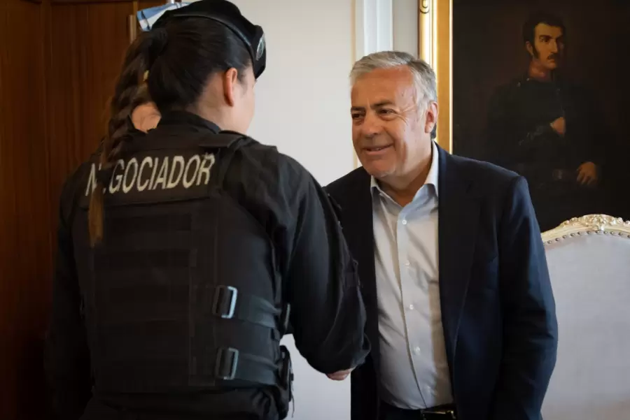Alfredo Cornejo felicit� a la polic�a.