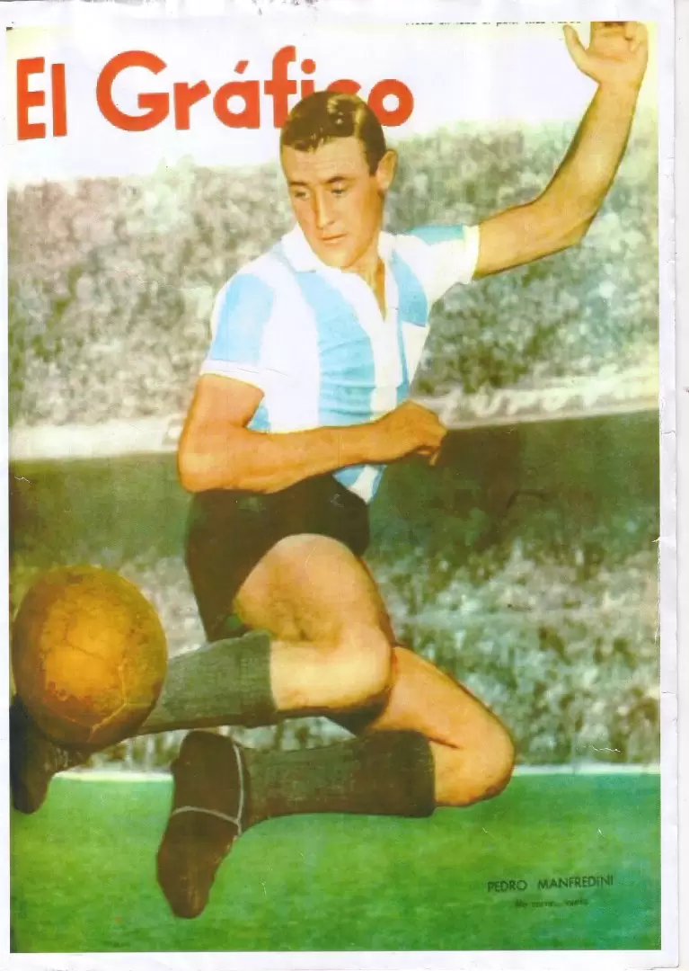 Pedro, en la tapa de la Revista El Gr�fico
