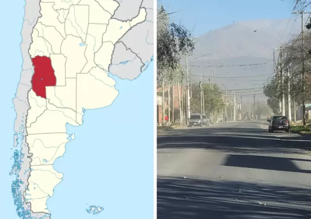 El clima en Mendoza: calor, Zonda y un frente fro que cambia todo.