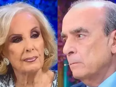 Mirtha Legrand y Guillermo Francos.