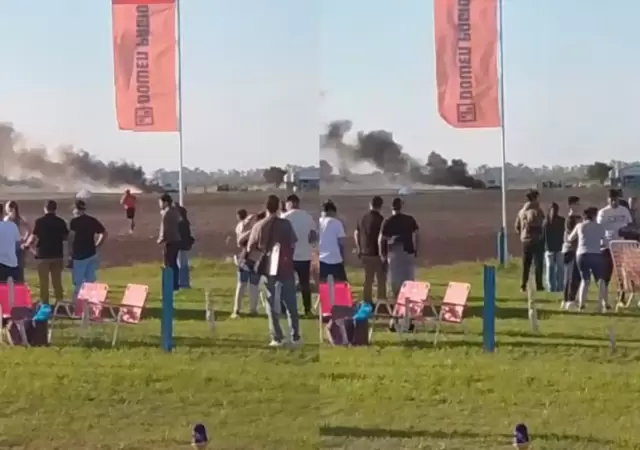 Avioneta se estrell en Crdoba.
