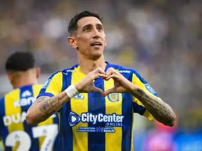 �ngel Di Mar�a marc� un tremendo gol ol�mpico/ Fuente: X de Rosario Central