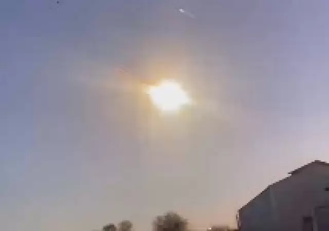 Bola de Fuego atraves varias localidades de Argentina/ Fuente: Captura de video