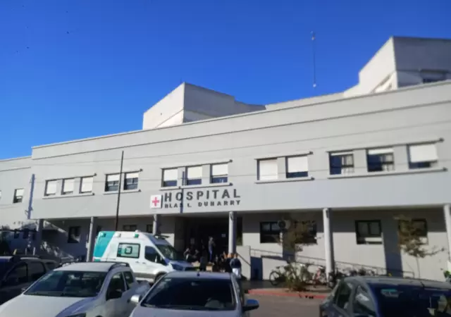 Hospital Dubarry, el nosocomio al que fue llevado el herido de 41 aos.