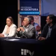 'Mi Escritura', el programa que cambia la vida de 9.400 familias mendocinas