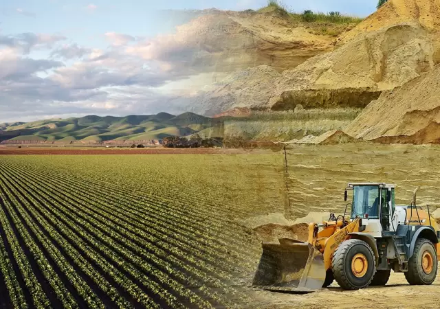 Agricultura y miner�a.