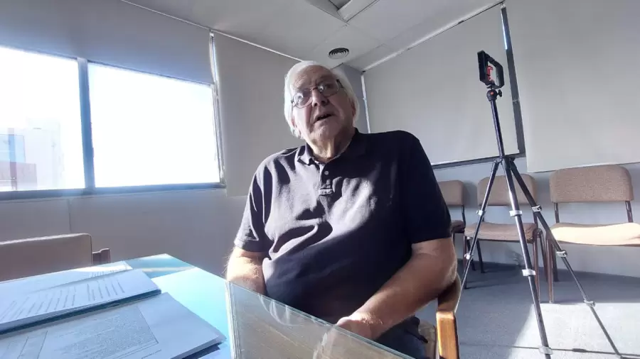 Daniel Dimar�a presidente del Centro de Ingenieros de Mendoza/ Fuente: Daniel Gallardo