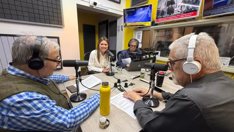 Griselda Petri en C�rculo Pol�tico/ Fuente: Mariana Santorosa