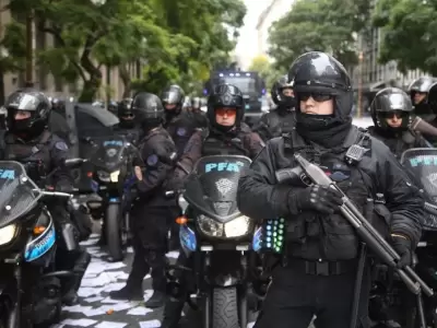 Megaoperativo de seguridad.