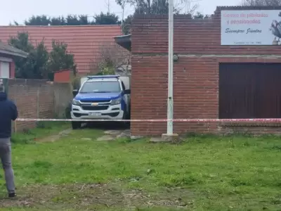 El lugar en el que fue hallado el joven con un disparo de arma de fuego. (Fuente: X)